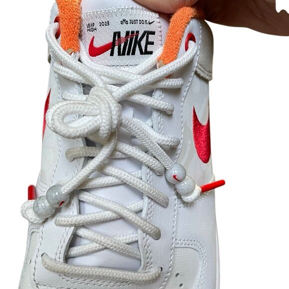 Nike Air Force One ‘07 Low Premium ‘Leap High’ Men’s 13 Summit White FD4205–161 - Picture 9 of 10